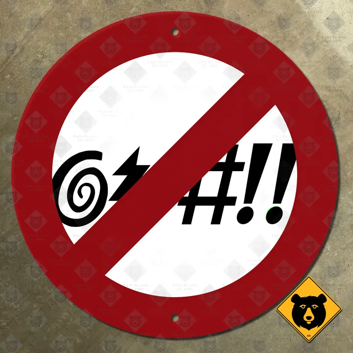 Stop BLEEPING and start speaking