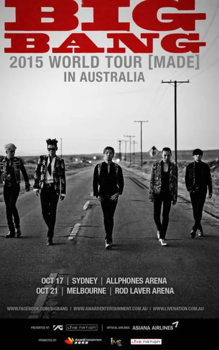 BIG BANG SYDNEY 2ND SHOW!!