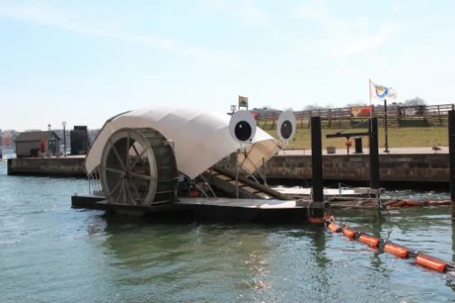 Trash Wheel for Oakland Estuary