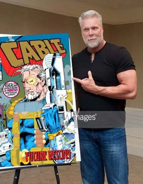 Cast Pro Wrestler Kevin Nash in the role of "Cable"