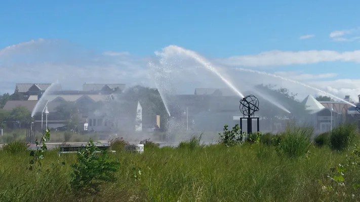splash pad near Willow Rec