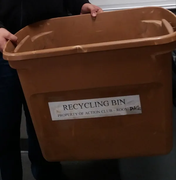 Get Ms. Russom's Recycling Bin Back @North Bakersfield High School