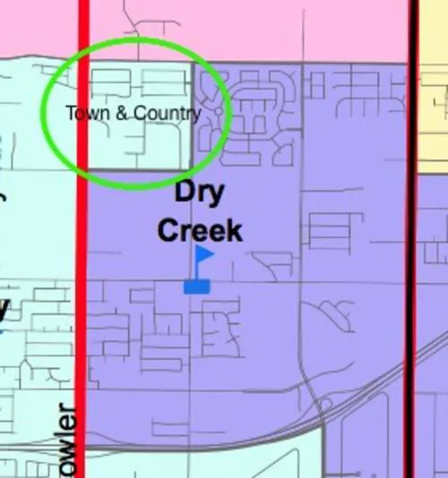 Keep Town & Country within the Dry Creek School Boundary