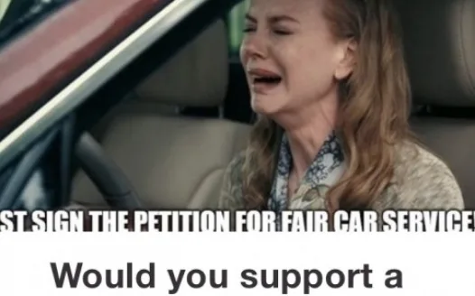 Would you simply sign a petition that gives control BACK to consumers for car service??