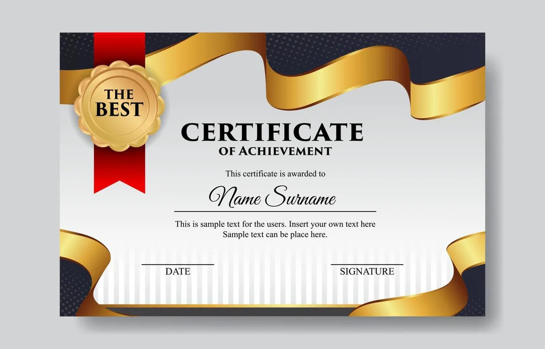 Alvin's Certificate