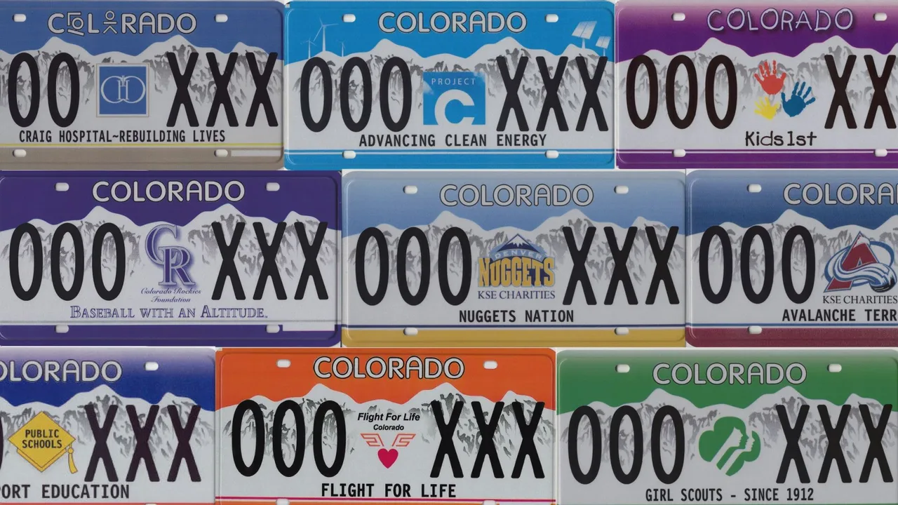 Don't Tread On Me License Plate - Colorado  