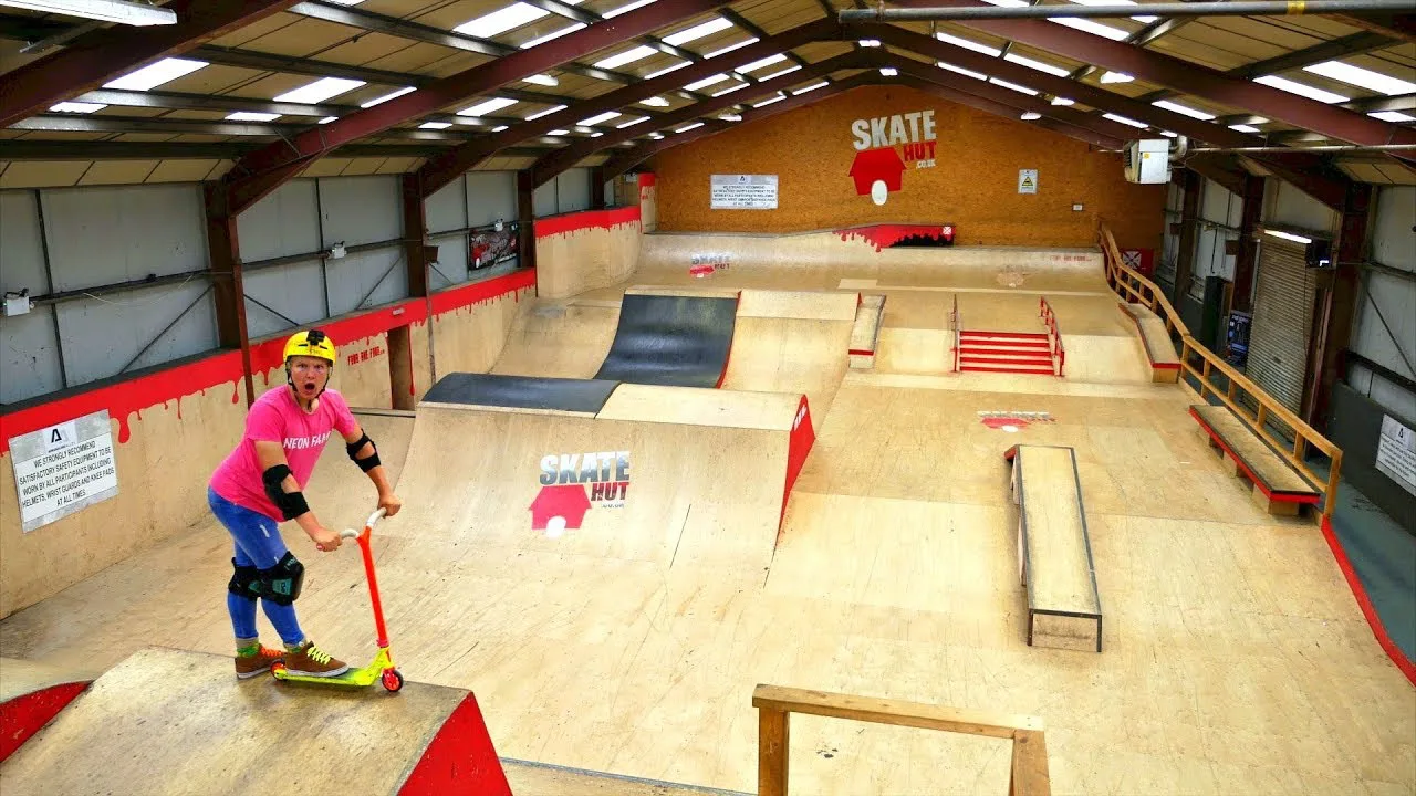 Olympic Skate Center into Indoor skatepark & Haegen into new and improved skating rink