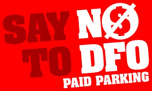 Say No To DFO! Stop Paid Parking At Homebush DFO!