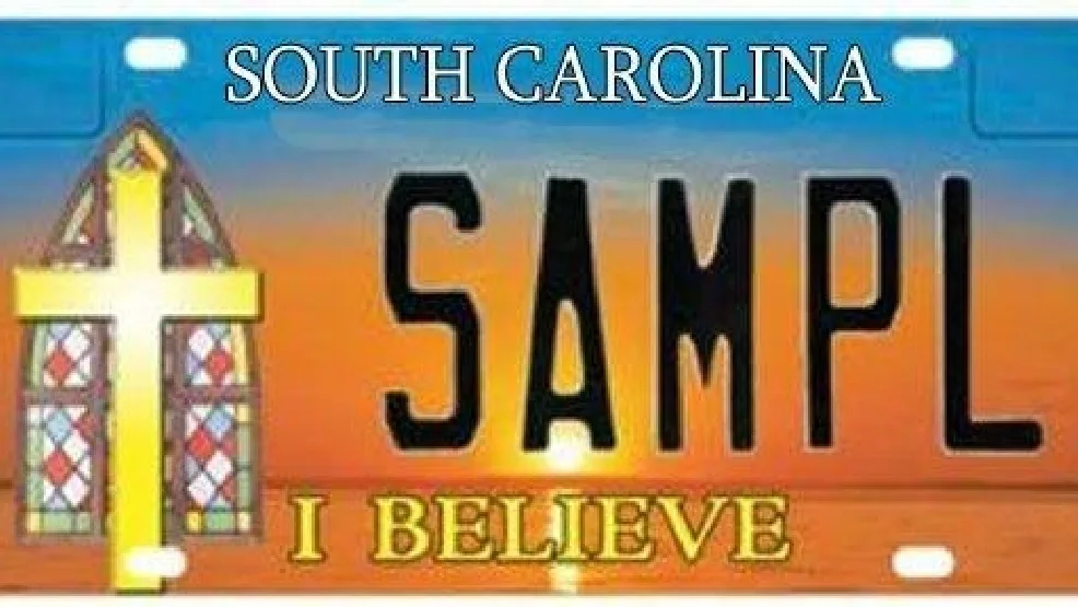 I Believe tag in South Carolina