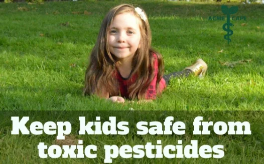 Keep children safe from toxic pesticides in Newfoundland and Labrador!
