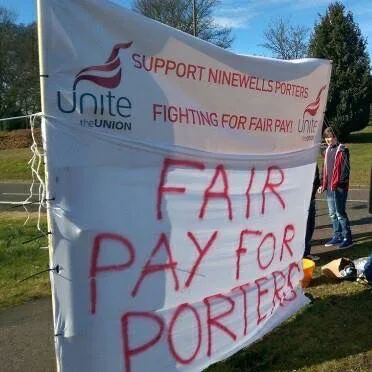 Support Ninewells and Royal Victoria porters!