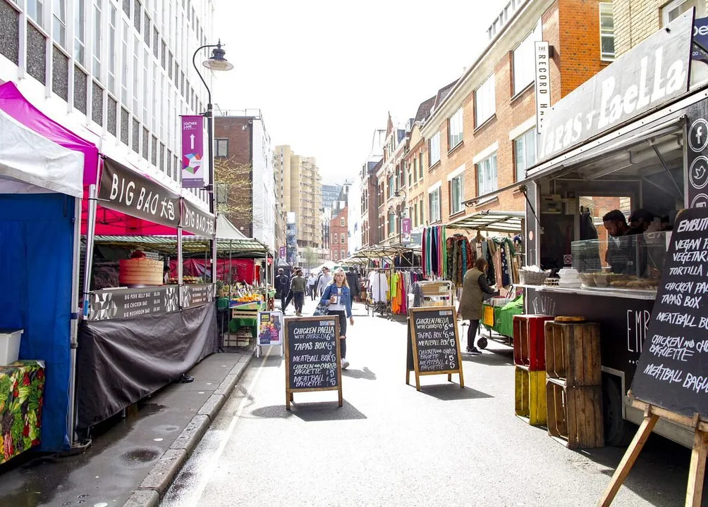 XXX Road Closure for Leather Lane Market