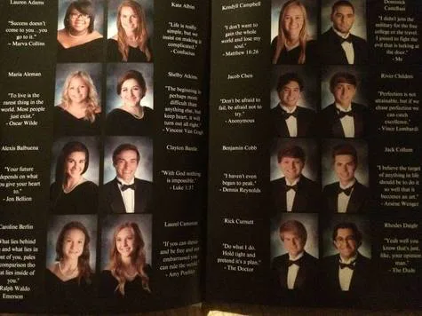 Seniors Vote for Senior Quotes