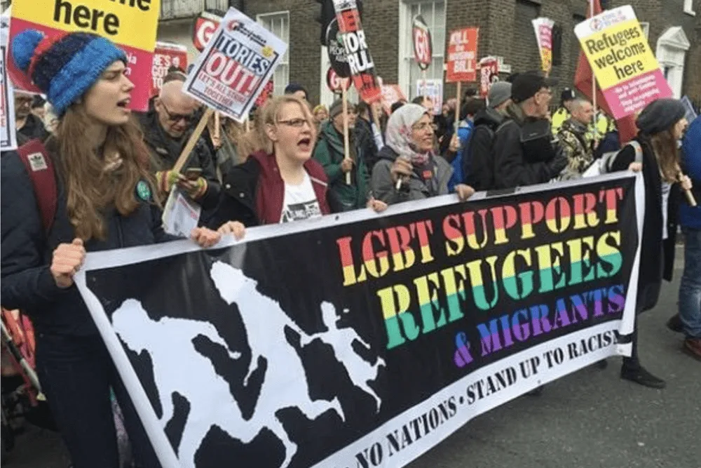 Officially consider the Russian LGBT community as refugees and help them escape to Canada