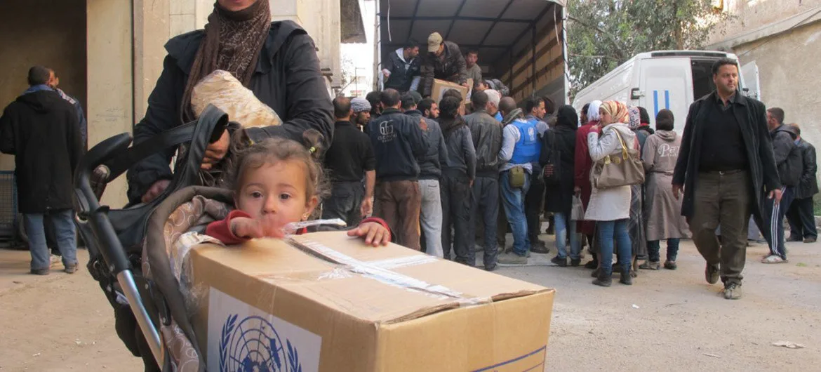 We call for a global aid convoy into Syria