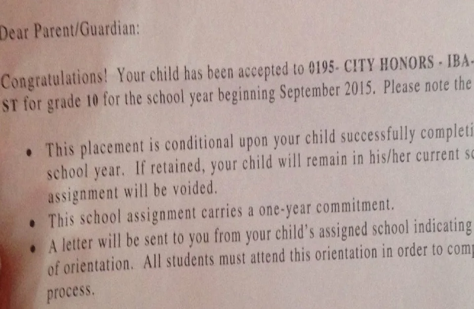 Get me to CHS!