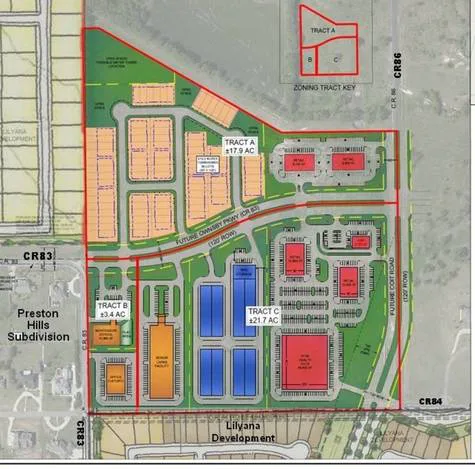Celina Rezoning Request:  Planned Development/Mixed Use Adjacent Preston Hills