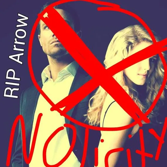 Fire Stephen Amell and Emily Bett Rickards