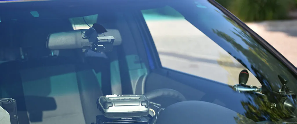 cctv and recording equipment should  be fitted in police vehicle