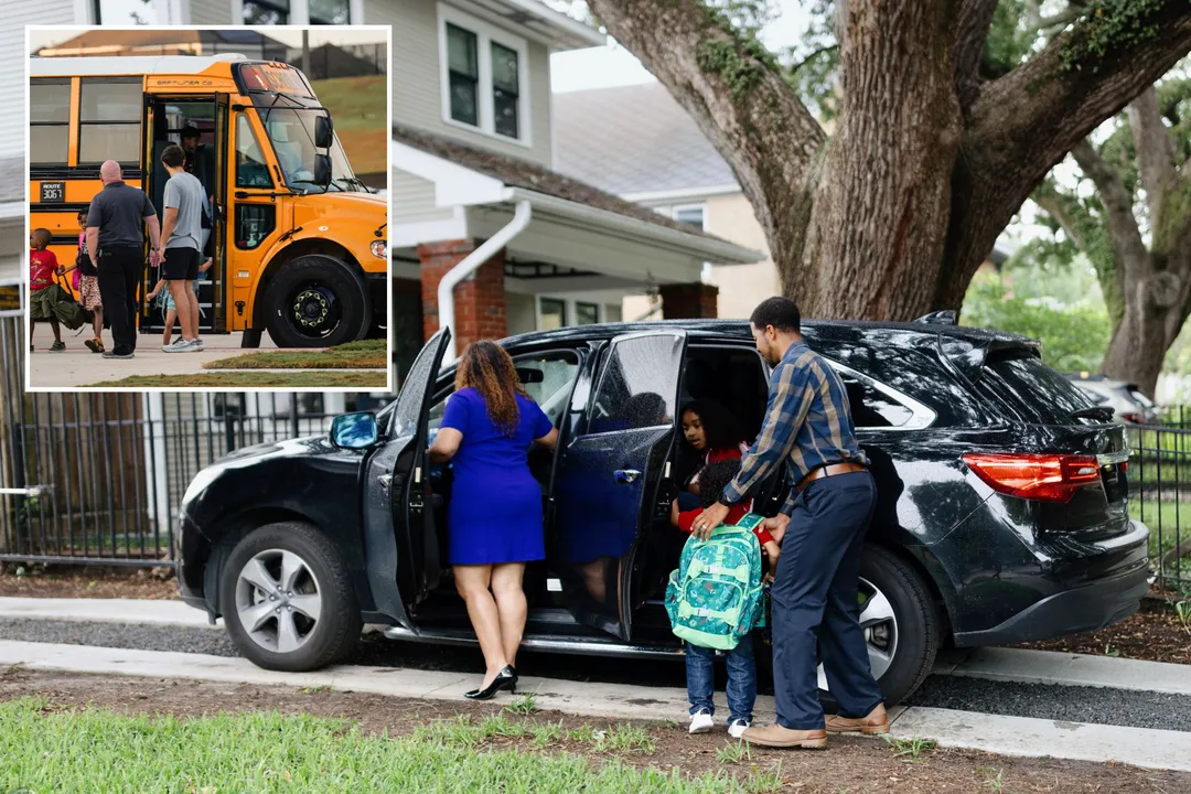 School drop offs St Anthony’s