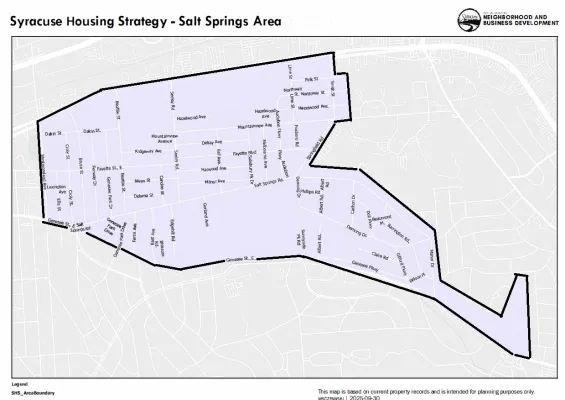 Adjust Salt Springs Boundaries