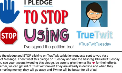 Twitter should STOP allowing us to be subjected to TrueTwit validation
