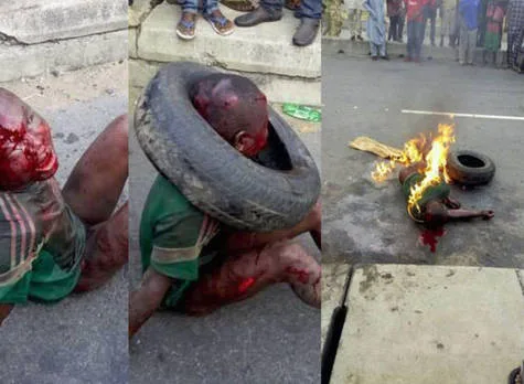 JUSTICE FOR 7 YEAR OLD BOY BURNED ALIVE IN LAGOS