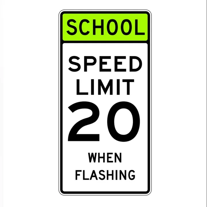Reduce speed limit by Bovey tracey primary school