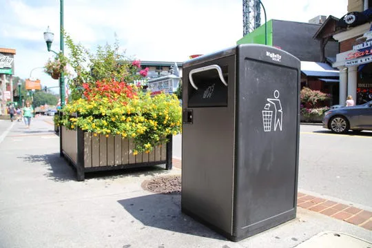Bear-Proof Community Garbage Bins in Rossland