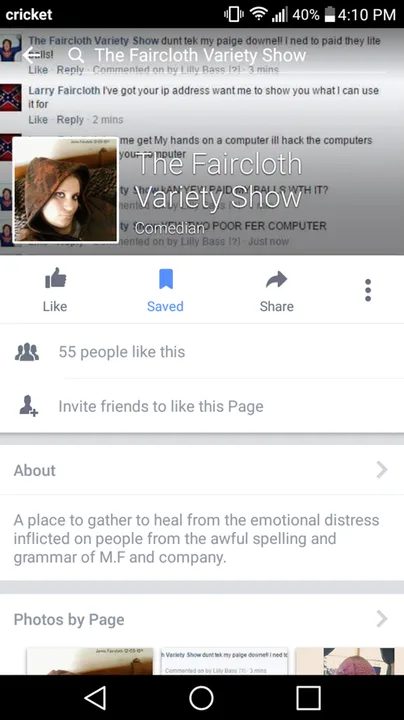 Take down this troll group on facebook!!!