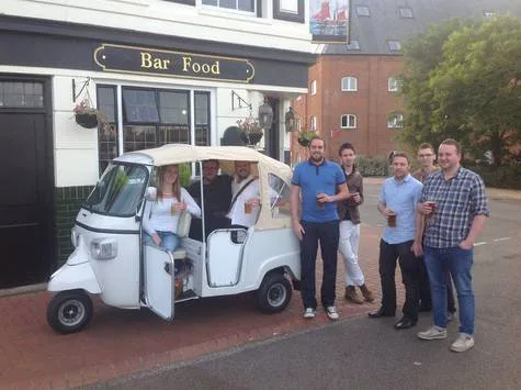 Do you want Quirky Italian 3 Wheelers on Ipswich Waterfront