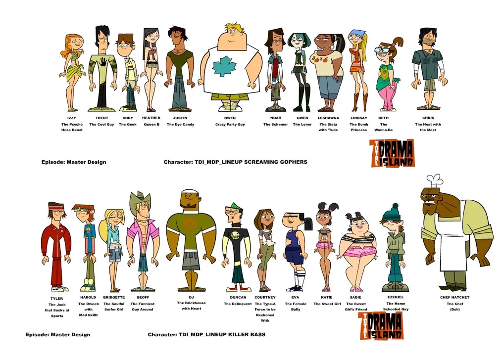Total Drama Plush Dolls