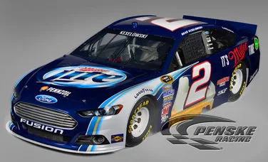 Produce Brad Keselowski's Redd's Apple Ale Ford Fusion NHMS Win Diecast