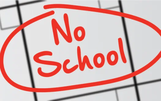 No School After Holloween Day!