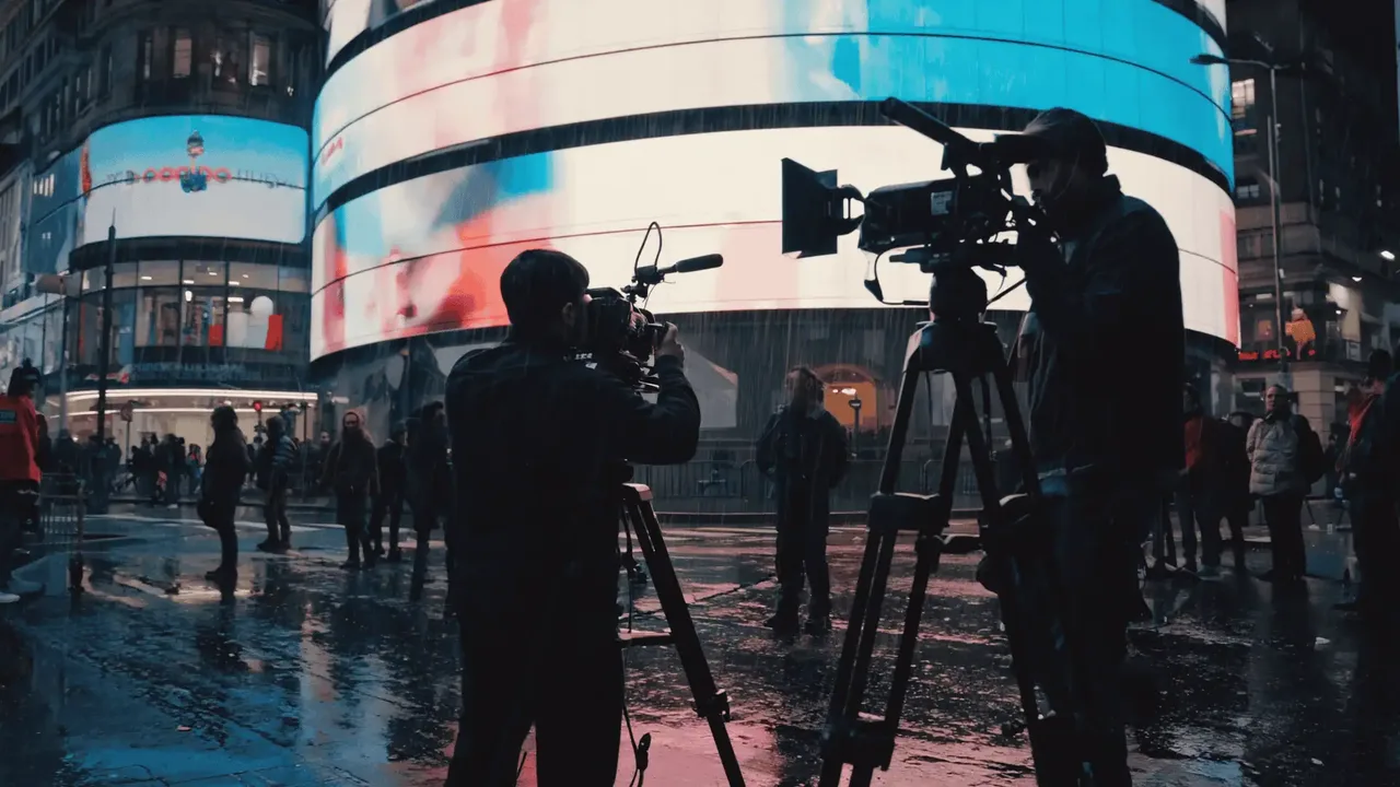 bam music video in London