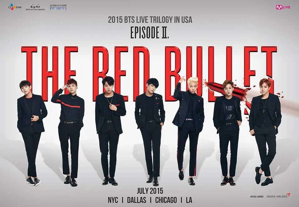 More dates for The Red Bullet Tour USA