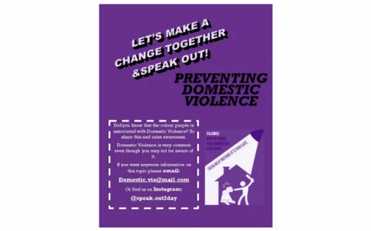 Speak Out! - Against Domestic Violence