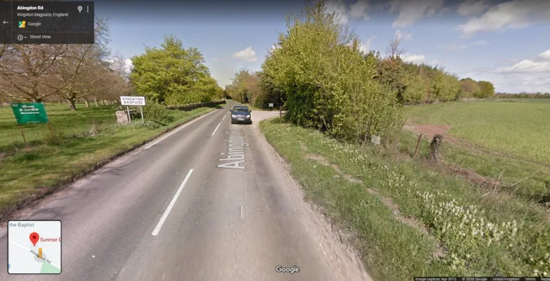 30mph speed limit outside Sunrise Nursery
