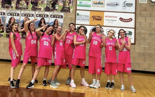 Let us wear our own custom jerseys at city league basketball