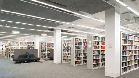 Lancaster Library should arrange books by colour (obviously)