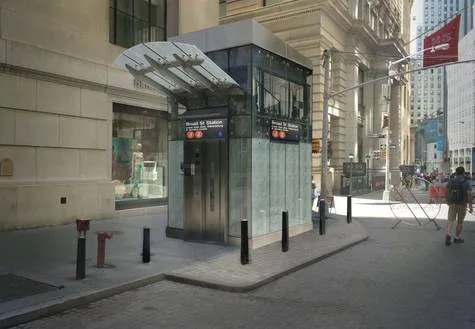 Proposed Subway Elevator Structures in NYPD Frozen Zone