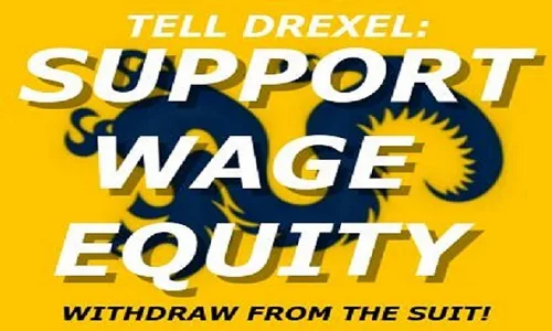 Drexel Law and University at Large Petition in Support of Wage Equity