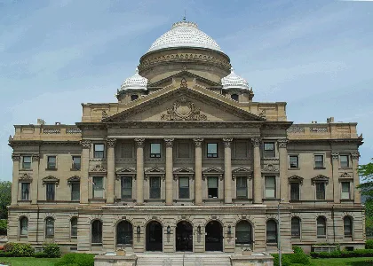 Put Back the Nativity Scene, in public view at Luzerne County Courthouse