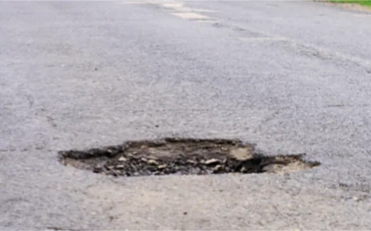 Fix the potholes on Ballynahinch road