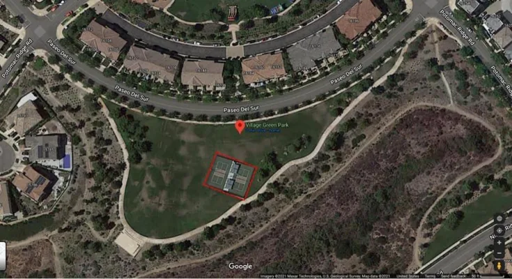 Support for FREE pickle ball courts in Del Sur!