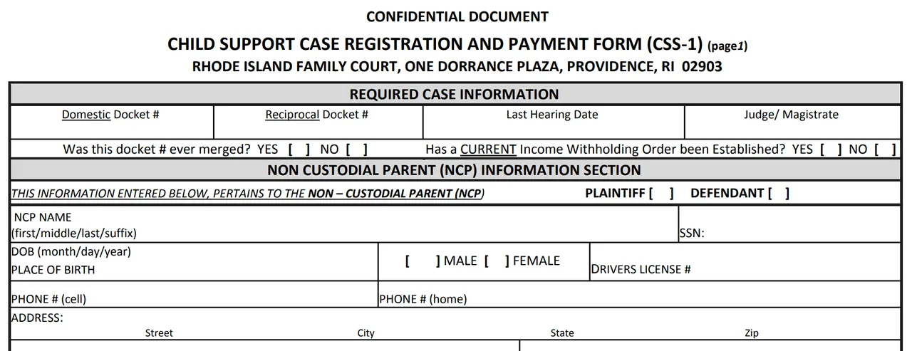 Fathers Rights To Child Support.
