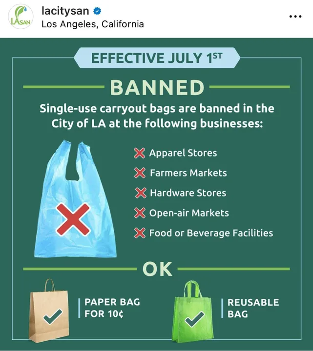NO PLASTIC POLICY IN MANILA