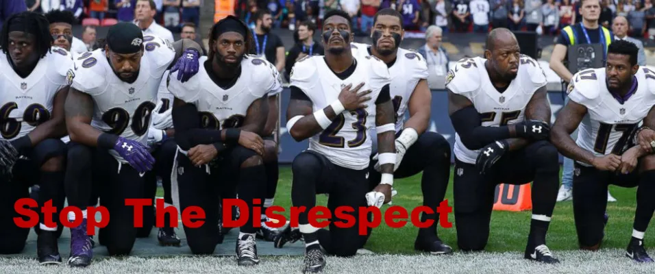 NFL: Stop Disrespect of The National Anthem