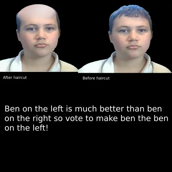 Petition to make ben go bald