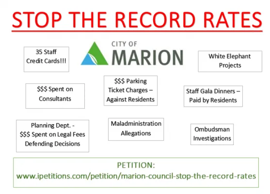 Marion Council - Stop The Record Rates